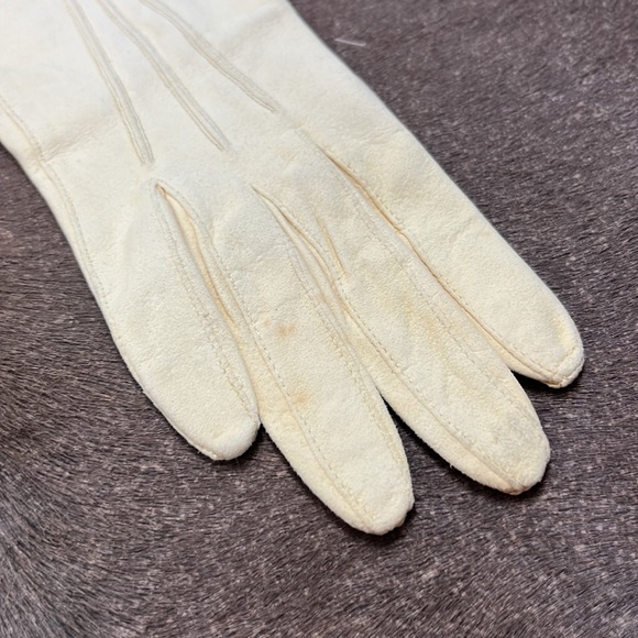 Leather VTG Trimmingham Brothers Bermuda Kid Gloves - Picture 3 of 8